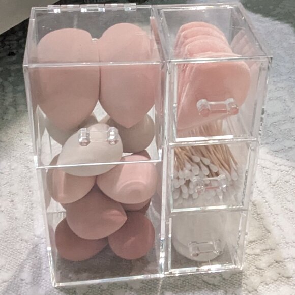 Makeup Application Tool Set Pink - Picture 1 of 2